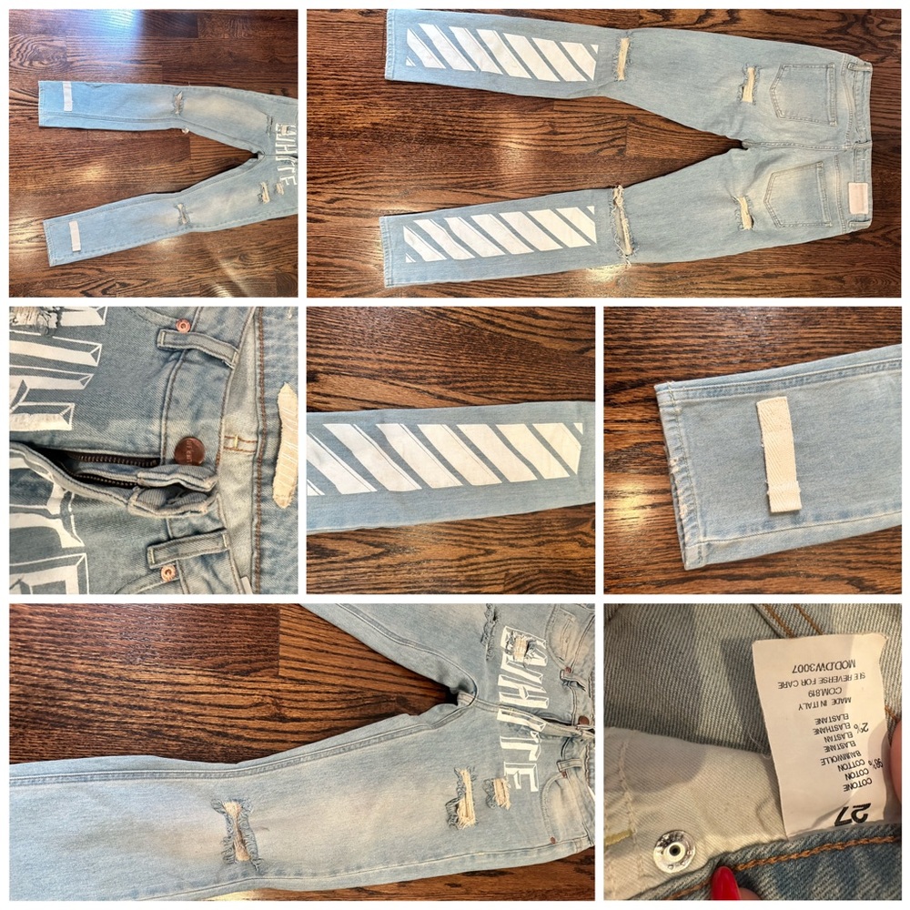 Off white womens jeans